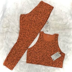 NWT REI Co-Op Sports Bra & 7/8 Leggings; Yoga; Fitness; Pilates